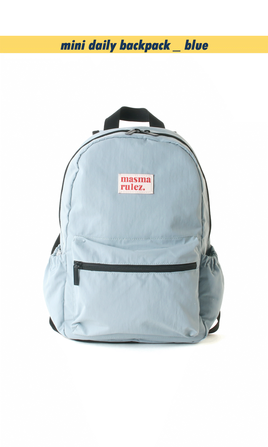 ★masmarulez★ mini ver Daily backpackGray MASMARULEZ flap backpack mini ver. _ gray / Cross Bag